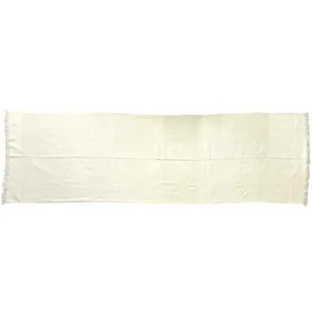 HERMES Authentic Cream Silk Scarf - Picture 3 of 10
